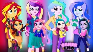  MY LITTLE PONY: EQUESTRIA GIRLS | Cosplay Makeover | School princesses 🩷