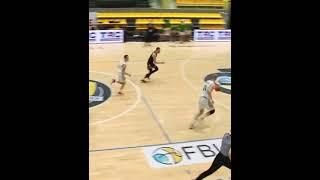 BASKETBALL. Super interception and dunk by Roman Morozov