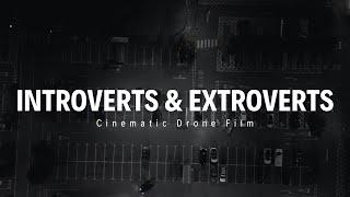 4K Short Night Drone Film - Introverts & Extroverts | Filmed by DJi Mini 3 Pro