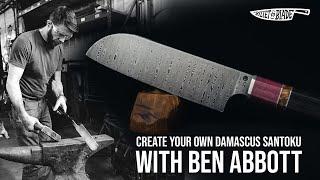 Create your own Damascus Santoku with Ben Abbott