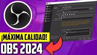 LA MEJOR CONFIGURACION de OBS para STREAMS y GRABAR VIDEOS EN 1080 60pfs 2025