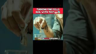 TURNING FAKE BILLS REAL WITH TEA?! #movie #film #shorts