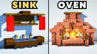 30+ Minecraft KITCHEN Build Hacks & Designs!