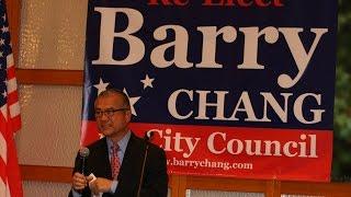 Re-Electing Barry Chang to Cupertino City Council