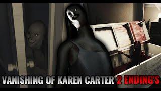 Roblox - Short creepy stories - Vanishing of Karen Carter (All ending's)