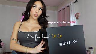 WHITEFOX TRY ON HAUL (super cute pieces)