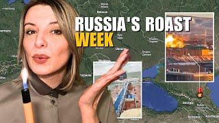 ATTACKS ON RUSSIA: MOSCOW, CHECHNYA, ORYOL, KERCH BRIDGE, KRASNODAR, ENGELS Vlog 894: War in Ukraine