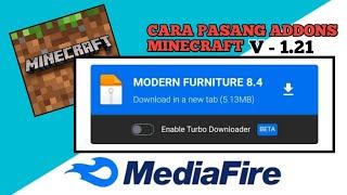 Cara Nambahin AddOns  Minecraft Patch v.1.21 | addons for mcpe