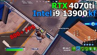 RTX 4070 ti + Intel i9 13900kf Fortnite Chapter 4 | Arena | Mega City | Performance Mode | 19 Kills