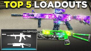 TOP 5 *META* LOADOUTS in WARZONE!  (Warzone Best Class Setups) - BO6