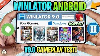 Winlator Android 9.0 Gameplay Test - Realme GT 7 Pro: Snapdragon 8 Elite | Vortex Drivers