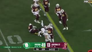 Dante Dowdell vs  Arizona State 2023
