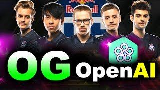 OG vs OpenAI FIVE - AI vs HUMANS - TI8 CHAMPIONS vs BOTS FINAL DOTA 2