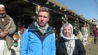 Afghan Logistics & Tours clients Mr   Johnny Ward, and his mother Mrs   Maura Ward in Istalif