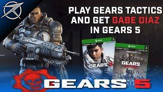 GEARS 5  - How to Unlock GABE DIAZ Character on Gears 5 Multiplayer! (Gears Tactics DLC)