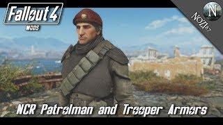 Fallout 4 Mod Showcase: NCR Patrolman and Trooper Armors by Fallout Cascadia and L0rd0fWar