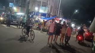 People and the media gather at Mamata Banerjee's house during the time of the doctor meeting