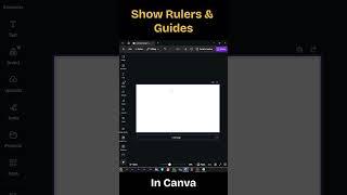 Show Rulers & Guides in Canva Like a Pro #canvatutorial