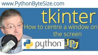 How to place a Python tkinter window in the center of the screen