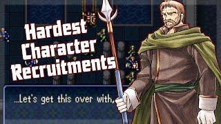 The Hardest Character to Recruit in Every Fire Emblem Game (FE1 - FE17)