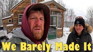 24 Inches in 24 Hours: Snowstorm Chaos Strikes the Off-Grid Cabin!