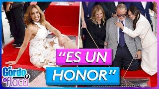 Raúl de Molina and Lili Estefan grateful after receiving their star in Hollywood | GYF