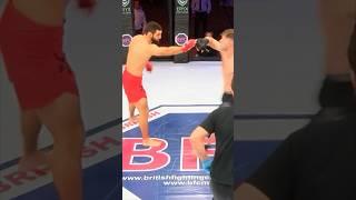 NEVER TRY AND FAKE GLOVE TOUCH IBRAGIMOV #shorts #sports #mma #ufc #fight #knockout