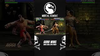 GORO VS MOTARO - MORTAL KOMBAT PROJECT 2025 - HIGH LEVEL EPIC FIGHT!