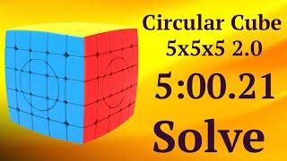 Циркулярный Куб 5х5 2.0 Сборка на скорость | Sengso Circular 5x5 2.0 Solve