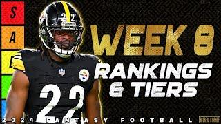 Week 8 Running Back Rankings - 2024 Fantasy Football