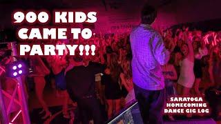 DJ GIG LOG | 900 KIDS GO WILD AT THE LARGEST HOMECOMING DANCE OF 2024