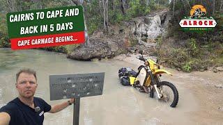 DRZ400 STUCK IN CAPE YORK - Cairns to Cape return in 5 days via the old telegraph track