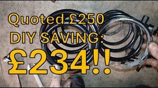 VW Golf Front Spring Replacement - Full Process! #mk5 #VW #DIYmechanic