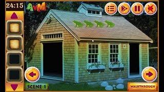 AVM Jungle Wooden House Escape walkthrough AVMGames.