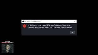 Как решить проблему с OBS 28.1 - NVENC Error : init_encoder_h264: nv.nvEncInitializeEncoder...