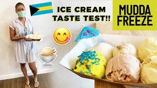 Bahamian Ice Cream Taste Test! | Trying Unconventional Ice Cream Flavors | Mudda Freeze