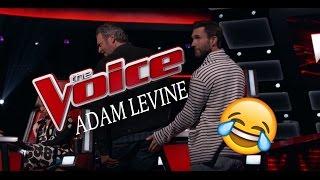 The Voice Outtakes Seasons 11 & 12 - Adam Levine Funniest Moments