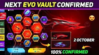 Next Evo Vault Event | Free Fire New Evo Gun Event | October Month Evo Vault Event FF