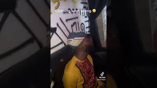 Moment a man mistakenly ordered expensive drink azul,in a club instead of asun (a roasted goat meat)