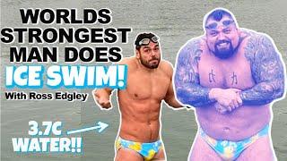 STRONGMAN DOES ICE SWIM (38•F 3•C) ft Ross Edgley