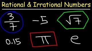 Rational and Irrational Numbers