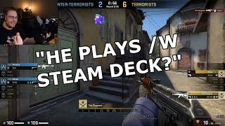 The Suspect playing with STEAM DECK