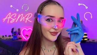 ASMRТРЕШ МАСТЕР сделает тебе ПИРСИНГ ASMR trash piercer