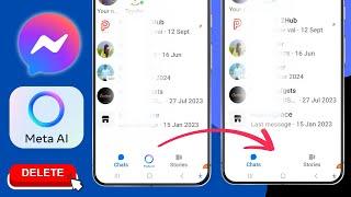 Paano Tanggalin ang Meta Ai Mula sa Facebook messenger । Messenger Meta Ai Remove