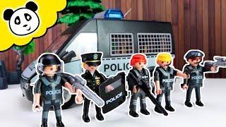 Playmobil Polizei - Die Top 3 Gangster und Polizei Fahrzeuge! - Spielzeug auspacken & spielen