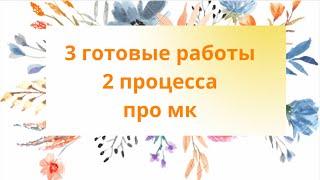 3 готовые работы/2 процесса/про мк