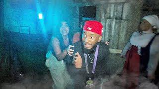 Devonte Cenat Visits a Haunted House!