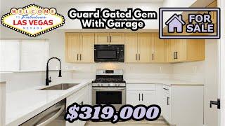 Affordable Las Vegas Condo Gem for Sale | Guard Gated | 300k | With Garage | Remodeled Condo