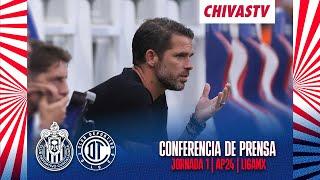 Fernando Gago en Conferencia de Prensa | Chivas vs Toluca | Jornada 1 Apertura 2024 | Liga MX