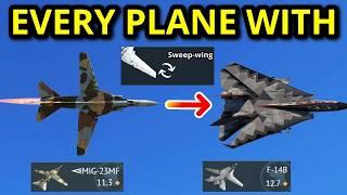 1 KILL IN EVERY PLANE WITH SWEEP-WINGS (there is more than you Think)